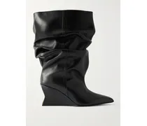 Stiefel Aus Leder - Schwarz