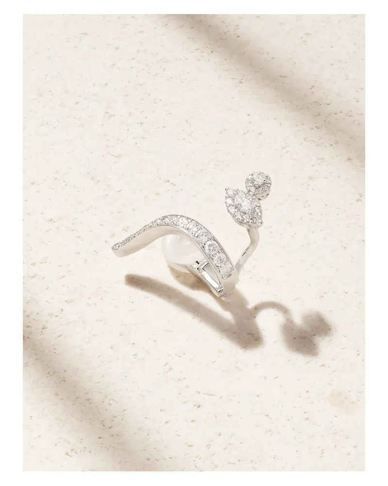 YEPREM Ear Cuff Aus 18 karat Weißgold Mit Diamanten Gold
