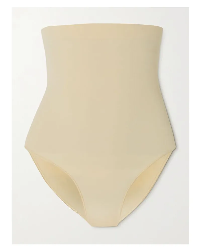 SKIMS Seamless Sculpt Sculpting High Waist Brief – Clay – Höschen - Neutral Neutral