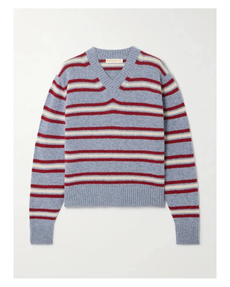 &Daughter Gestreifter Wollpullover - Mehrfarbig Mehrfarbig