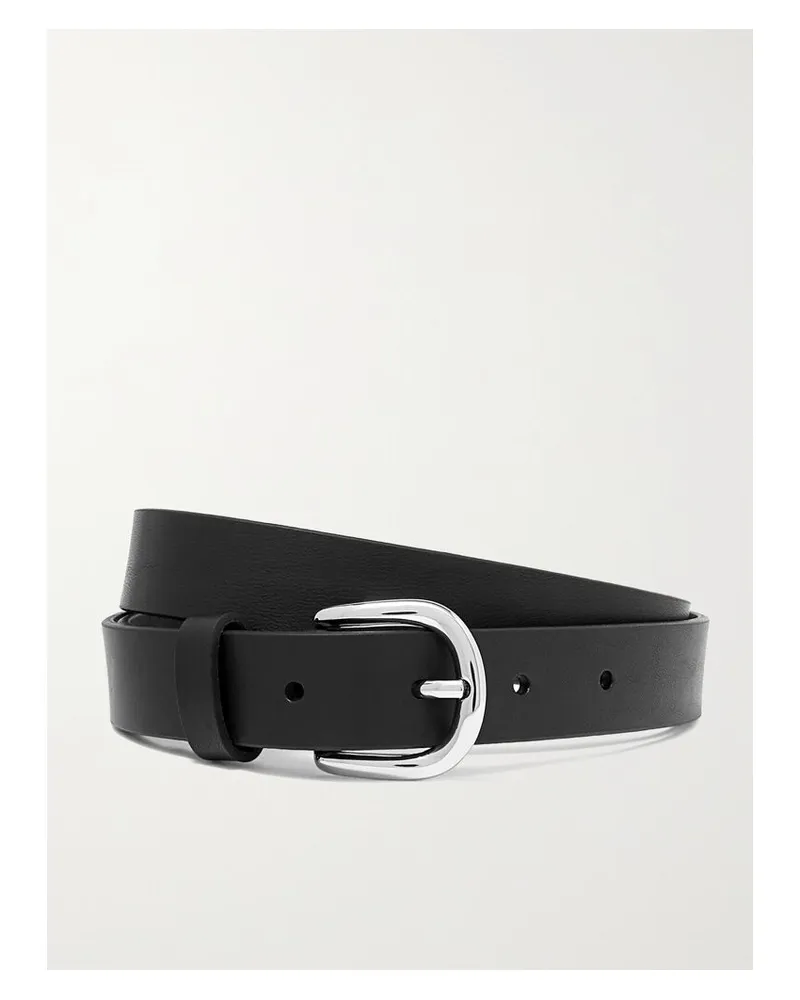 Isabel Marant Zap Ledergürtel - Schwarz Schwarz