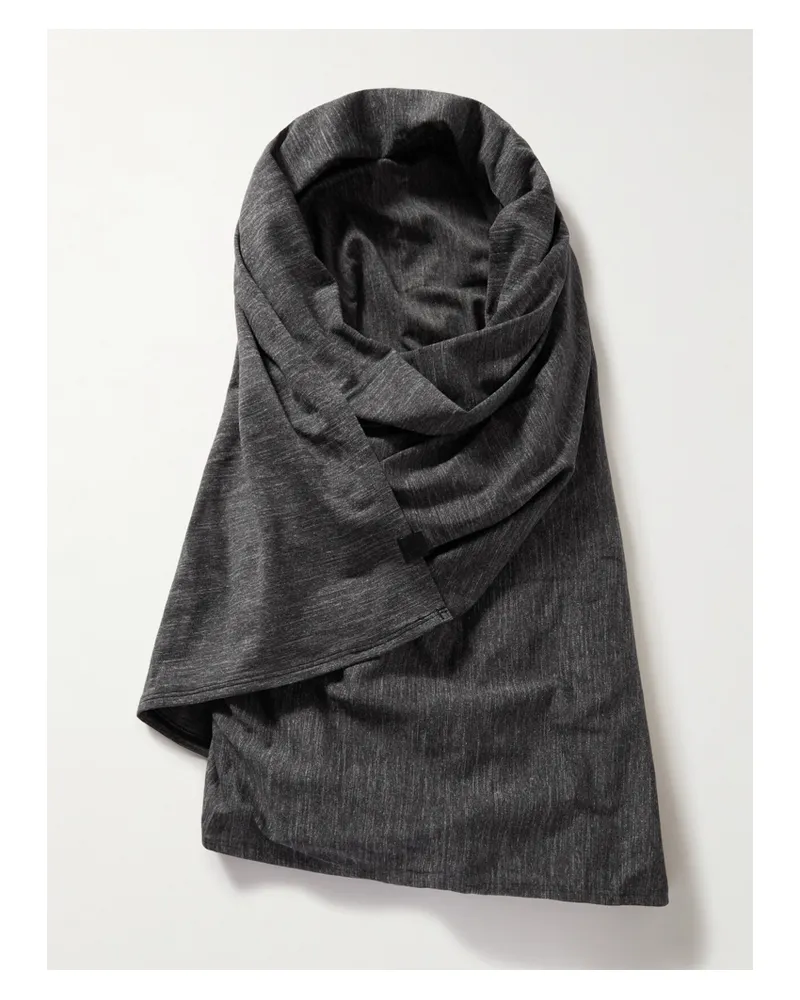 LULULEMON Hijab Aus Stretch-jersey - Schwarz Schwarz