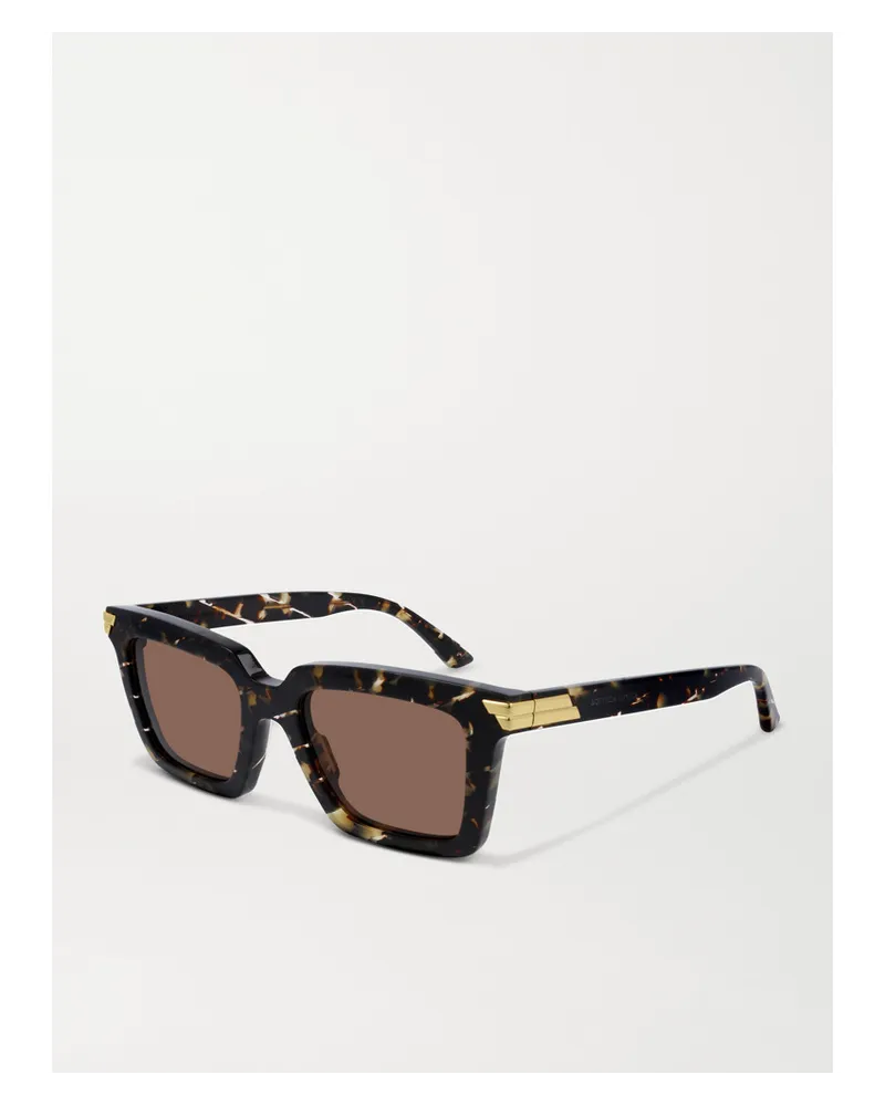 Bottega Veneta Oversized-sonnenbrille Horn