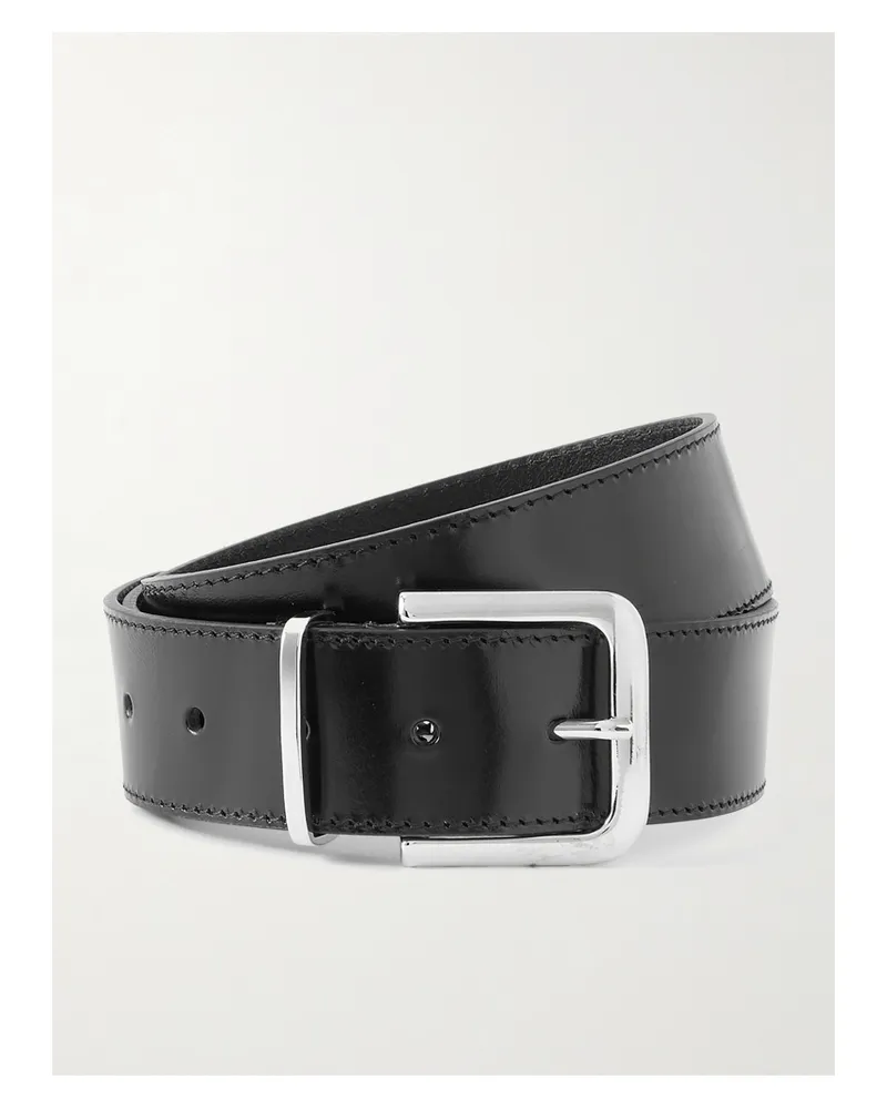 FRANKIE Shop Sarno Ledergürtel - Schwarz Schwarz