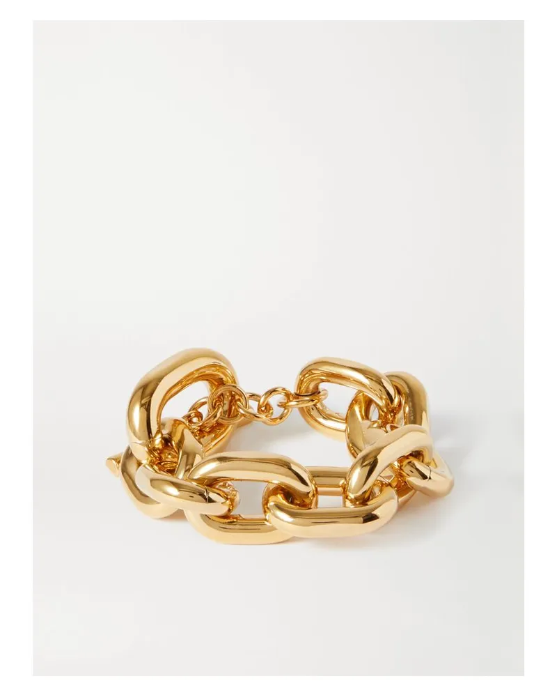 Paco Rabanne Xl Link Goldfarbenes Armband Gold