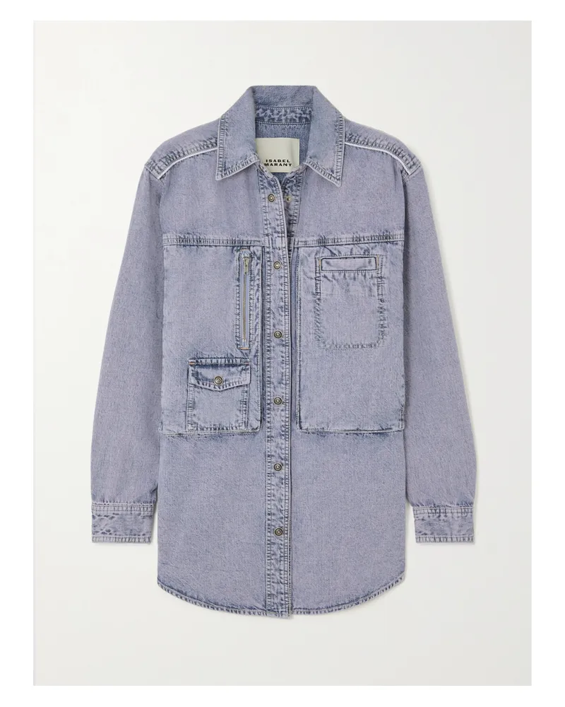Isabel Marant Pearl Jeansjacke - Lila Lila
