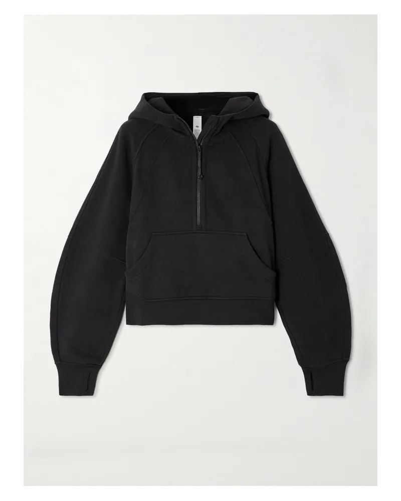 LULULEMON Scuba Oversized Hoodie Mit Reißverschluss - Schwarz Schwarz