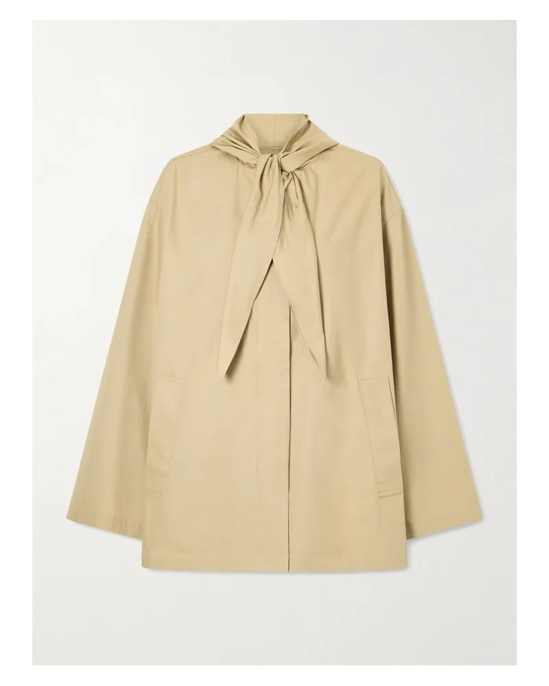 Totême Jacke Aus Biobaumwolle - Neutral Neutral