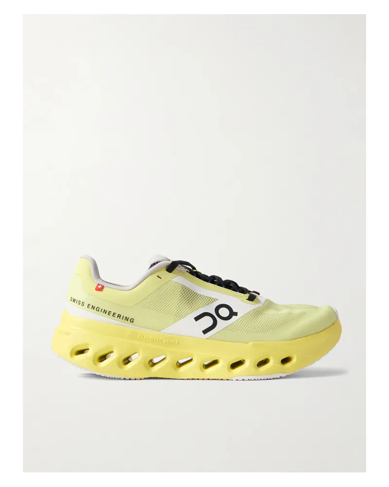 ON Cloudsurfer Next Z5 Sneakers Aus Mesh Mit Gummibesätzen - Gelb Gelb