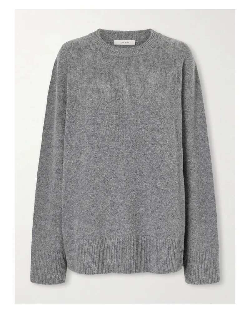 The Row Sibem Wool And Cashmere-blend Sweater - Gray Gray