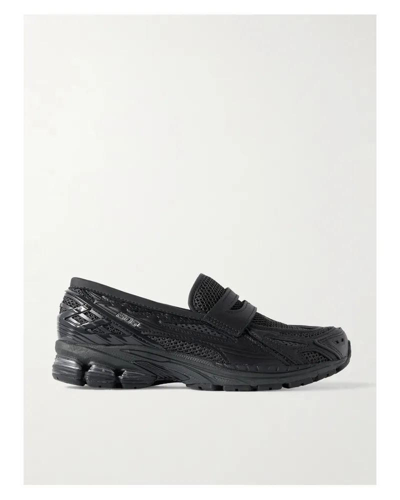 New Balance 1906l Slip-ons Aus Mesh Mit Gummi- Und Lederbesätzen - Schwarz Schwarz