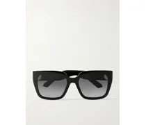 30 Montaigne S8u Oversized-sonnenbrille Mit Cat-eye-rahmen Aus Azetat - Schwarz