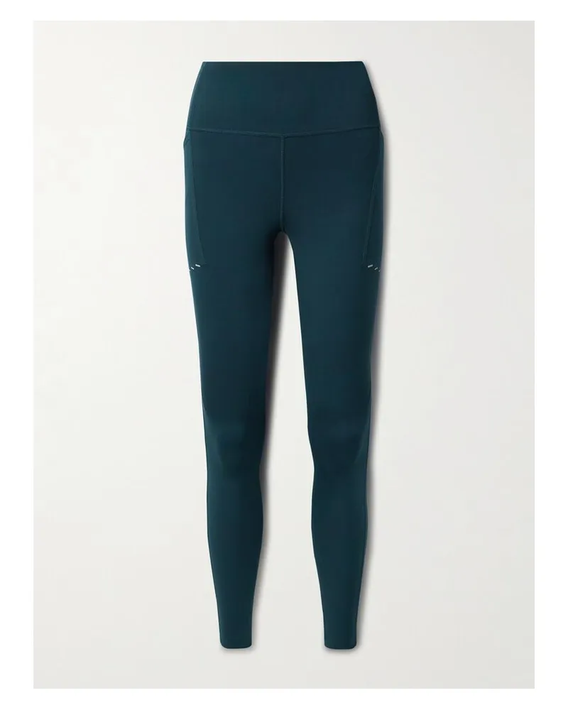Nike Leggings Aus Dri-fit-material - Blau Blau