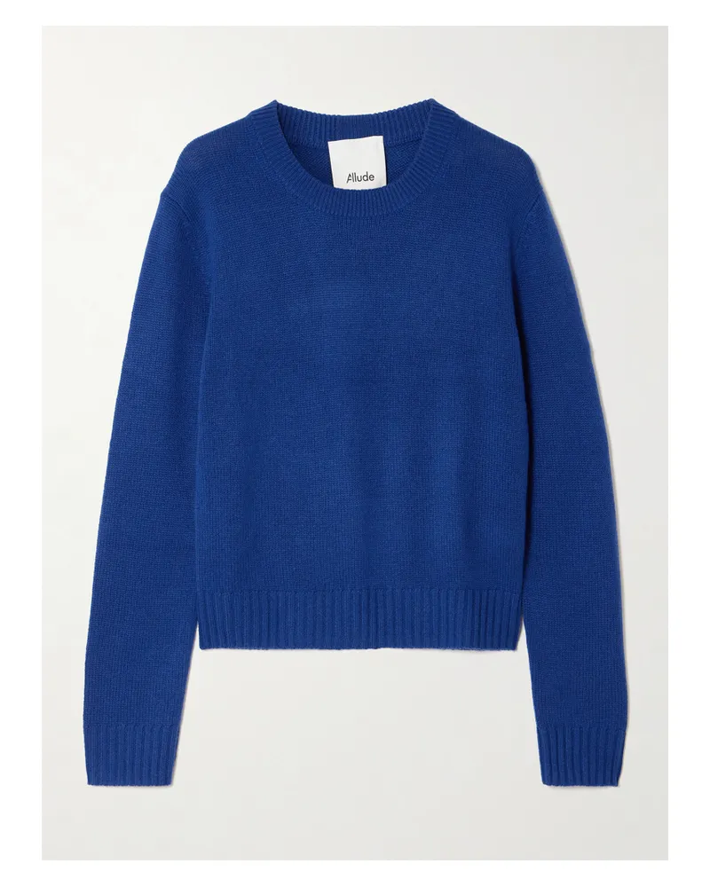 ALLUDE Kaschmirpullover - Blau Blau
