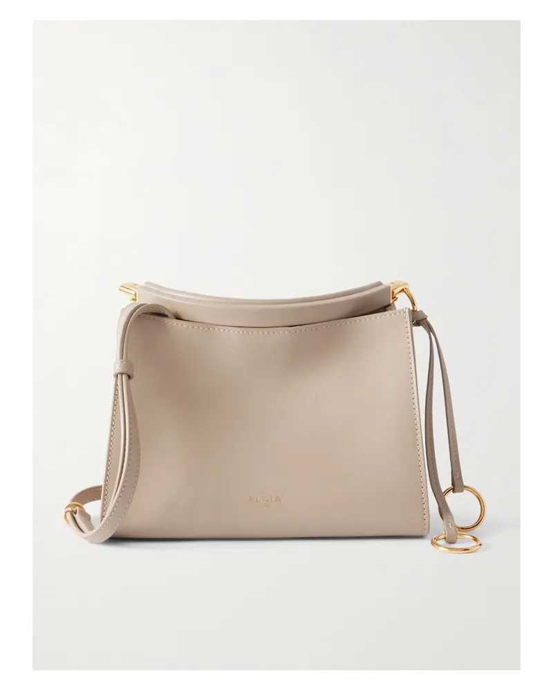 Alaïa Le Click Kleine Schultertasche Aus Leder - Braun Braun