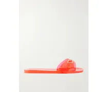 Filia Jelly Pvc Slides - Red
