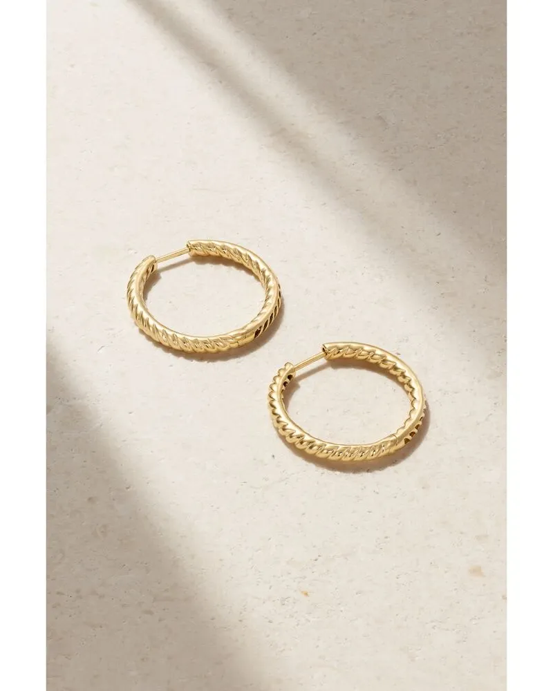 ANITA KO Zoe Creolen Aus 18 Karat Gold Gold