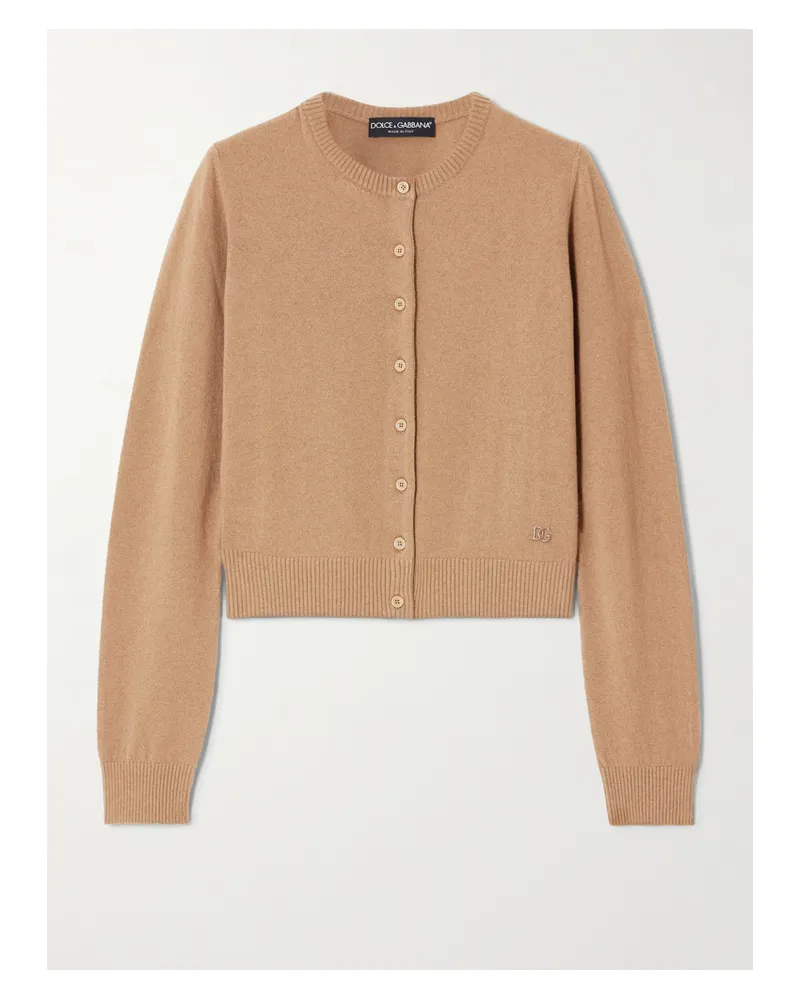 Dolce & Gabbana Cardigan Aus Kaschmir - Neutral Neutral