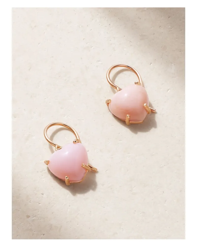 Irene Neuwirth Love Ohrringe Aus 18 Karat Roségold Mit Opalen Gold