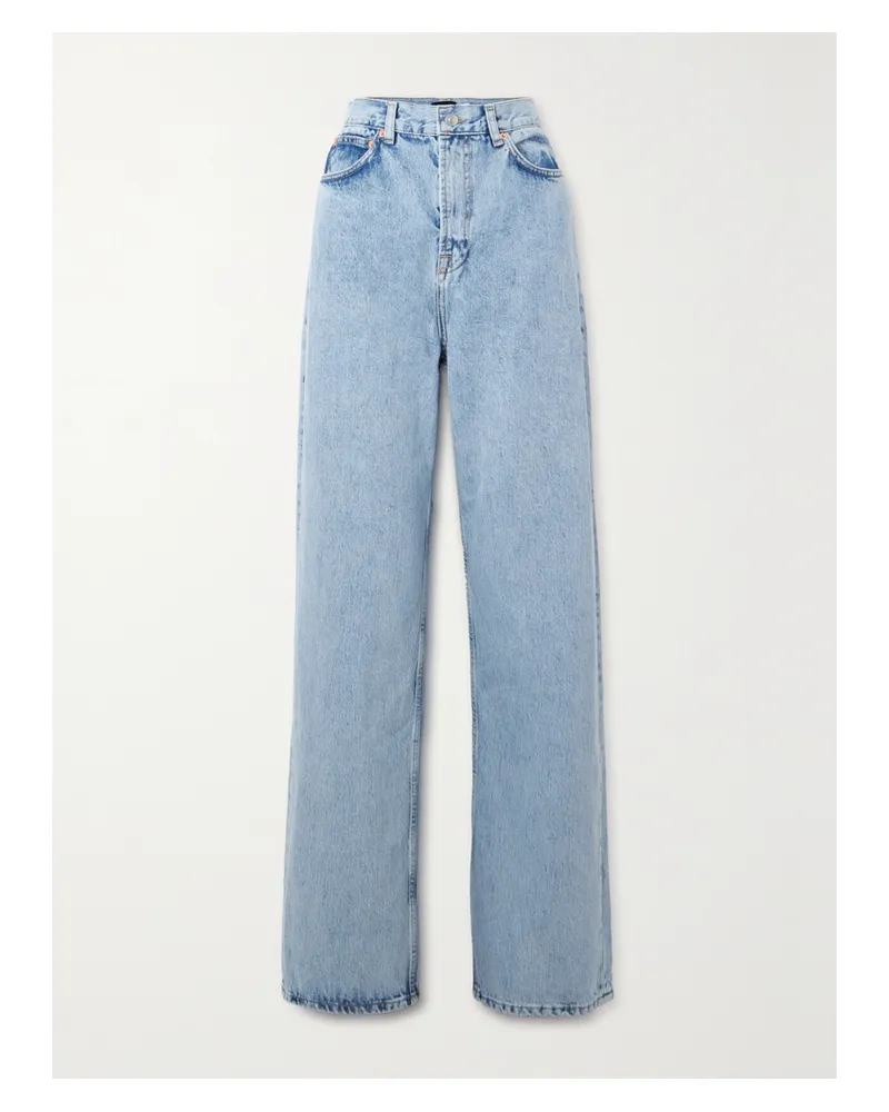 WARDROBE.NYC Tief Sitzende Boyfriend-jeans - Blau Blau