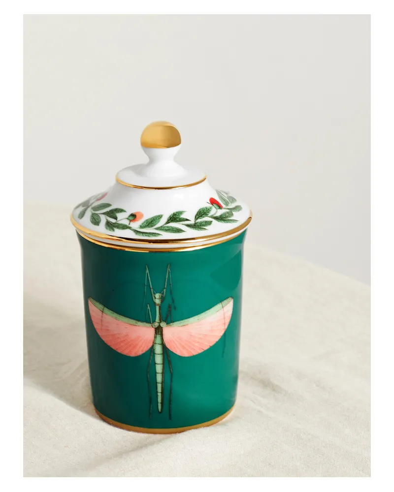 La DoubleJ Tasse Aus Porzellan Mit Vergoldeten Details - Grün Grün