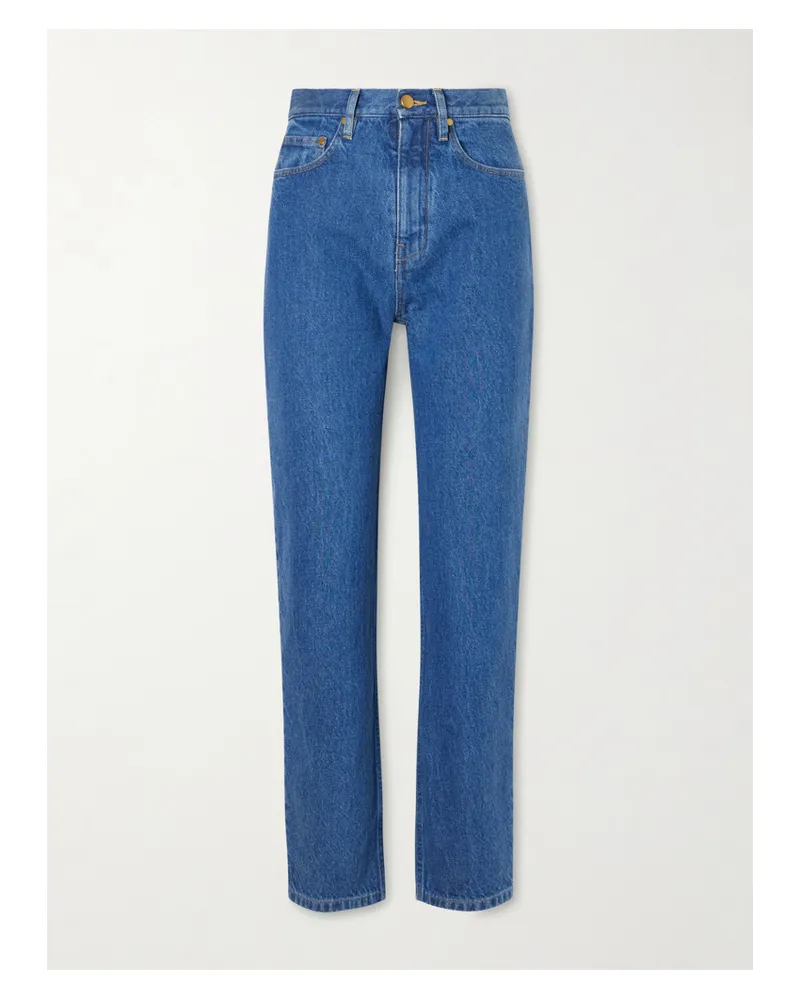 Jil Sander Mid-rise Tapered Jeans - Blue Blue