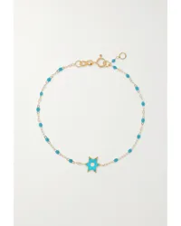 Gigi Clozeau Étoile Armband aus 18 Karat Gold Blau