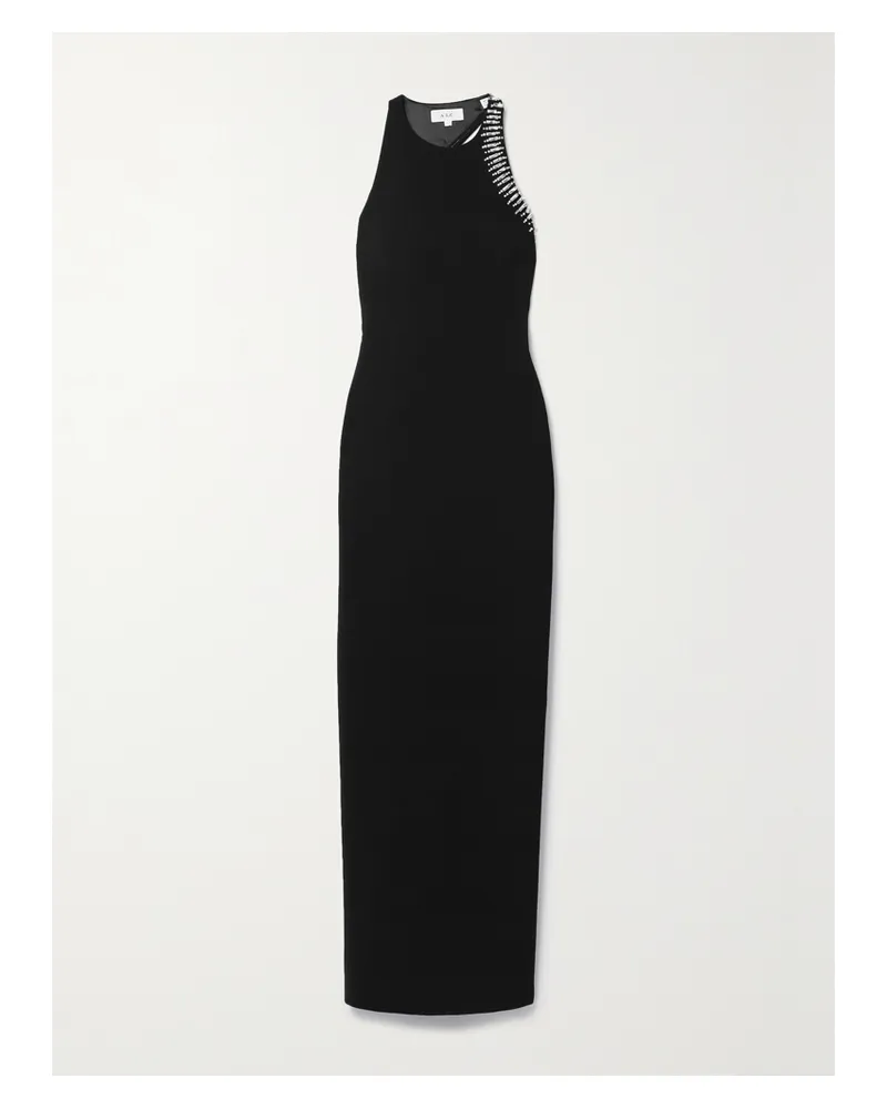 A.L.C. Skyler Robe Aus Cady Mit Rückenausschnitt Und Kristallen - Schwarz Schwarz