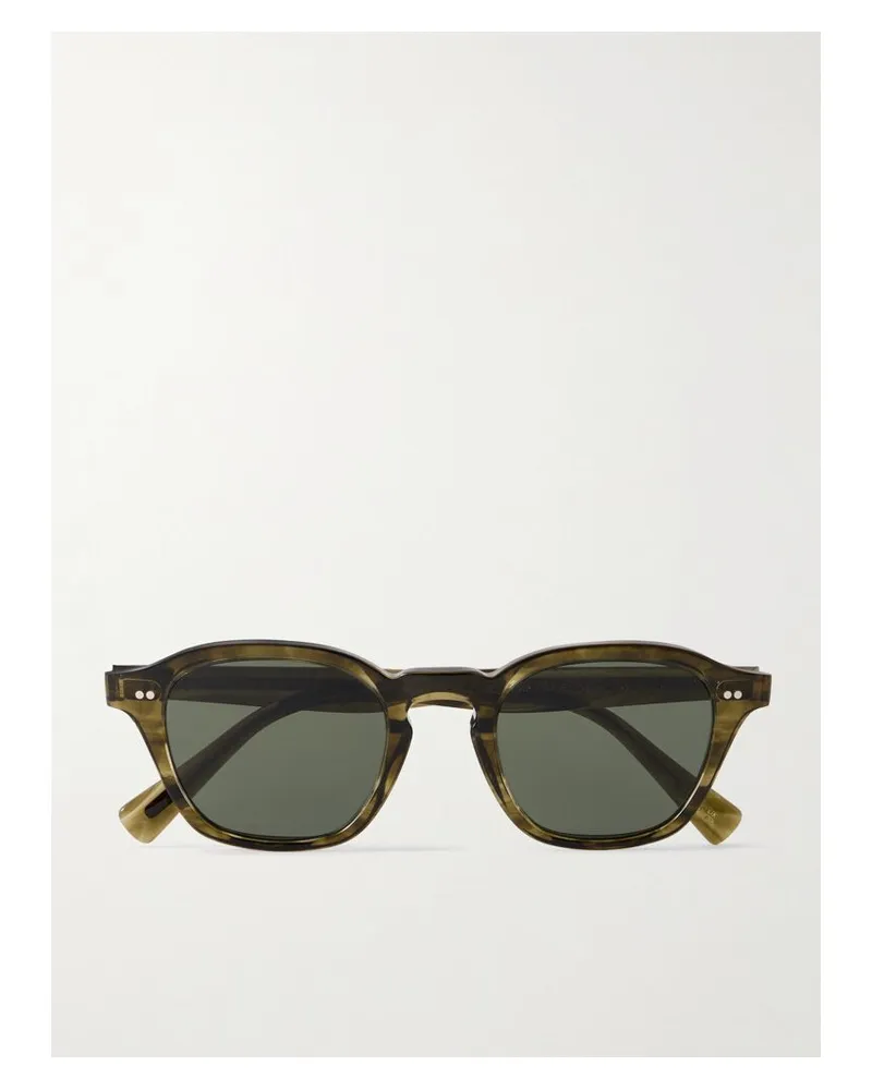 Oliver Peoples Eyles Sonnenbrille Mit Rundem Rahmen Aus Azetat - Grün Grün
