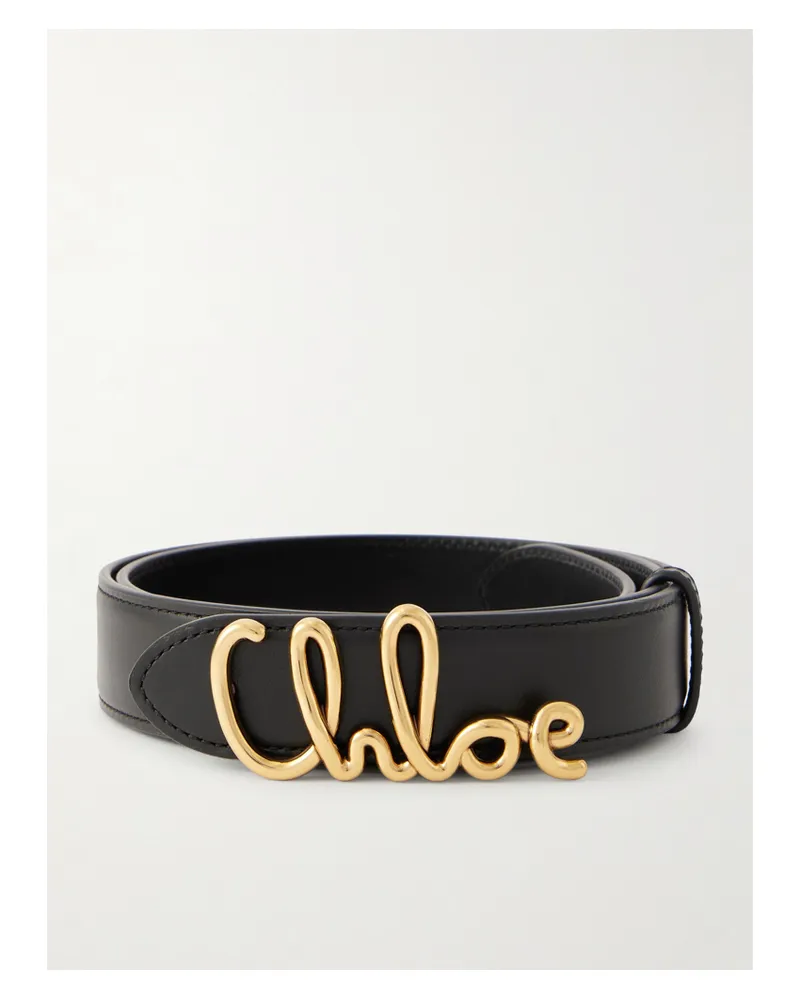 Chloé Gürtel Aus Leder - Schwarz Schwarz
