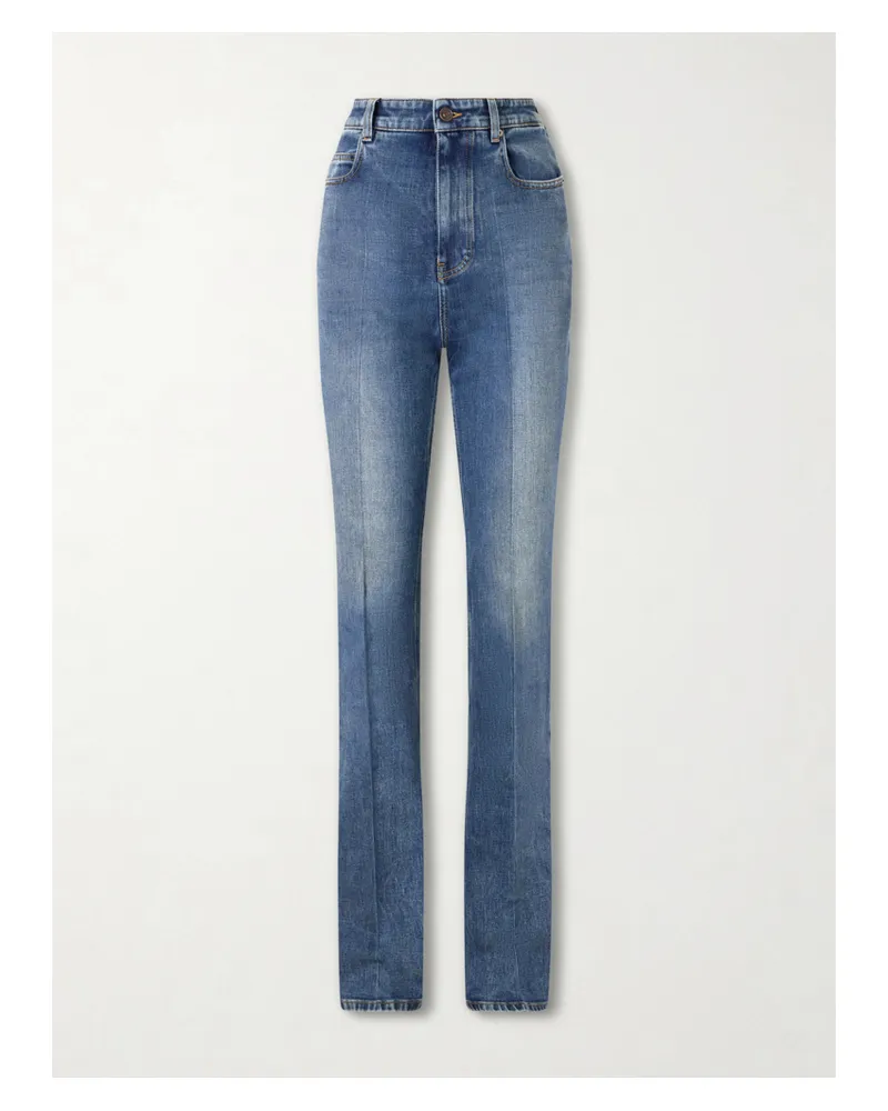 Balenciaga High-rise Skinny-leg Jeans - Blue Blue