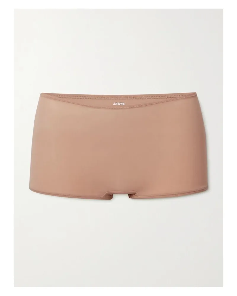 SKIMS Fits Everybody Boy Short – Sienna – Höschen - Neutral Neutral