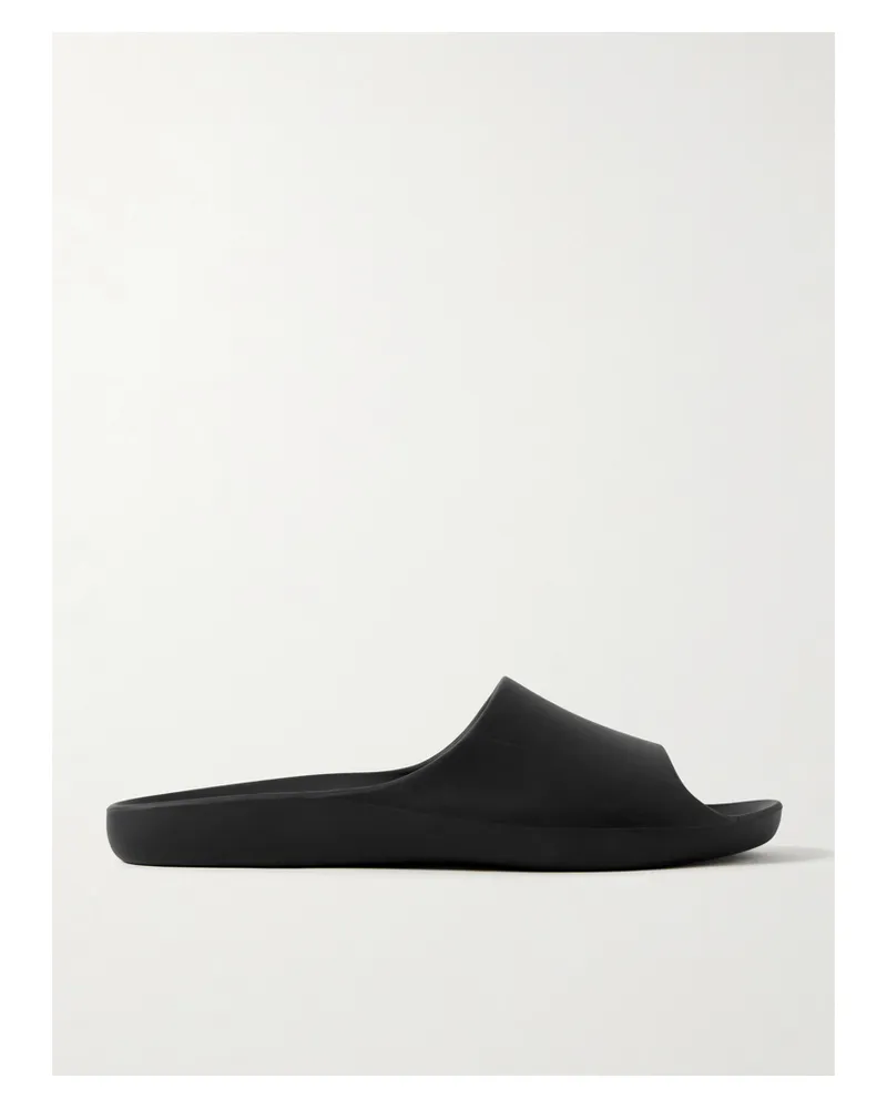 The Row Ama Pantoletten Aus Gummi - Schwarz Schwarz