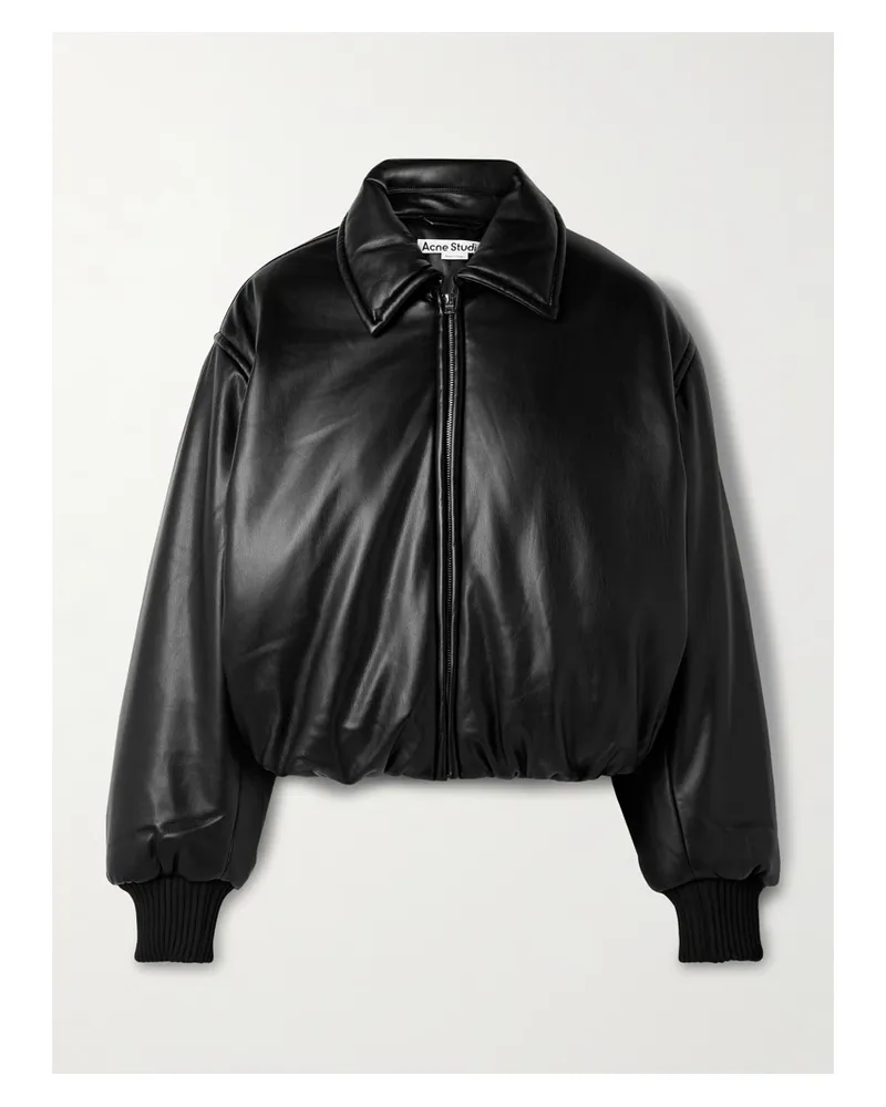 Acne Studios Padded Bomber Jacket - Black Black