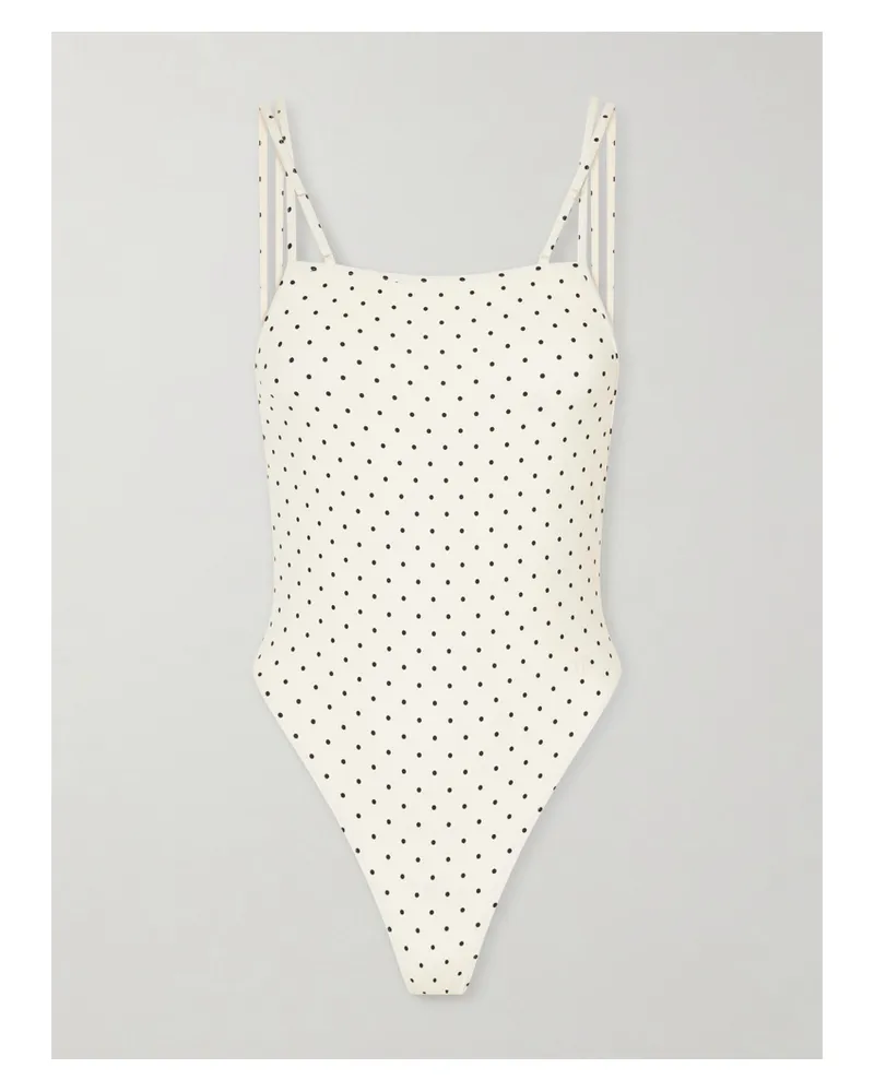 Tom Ford Polka-dot One-piece - Ecru Ecru