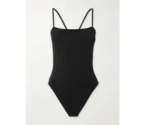 Dandy Badeanzug Mit Rückenausschnitt Und Schleife - Schwarz