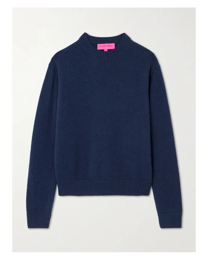 The Elder Statesman Cashmere Sweater - Blue Blue