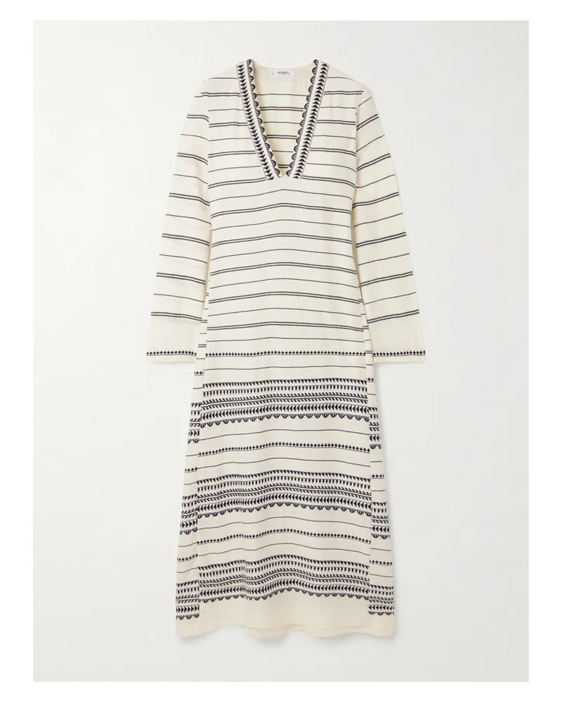 lemlem Theodora Kaftan Aus Baumwolle - Ecru Ecru