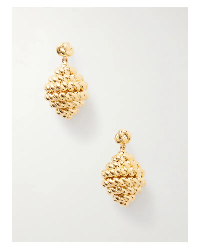 Totême Rope Gold-plated Earrings Gold
