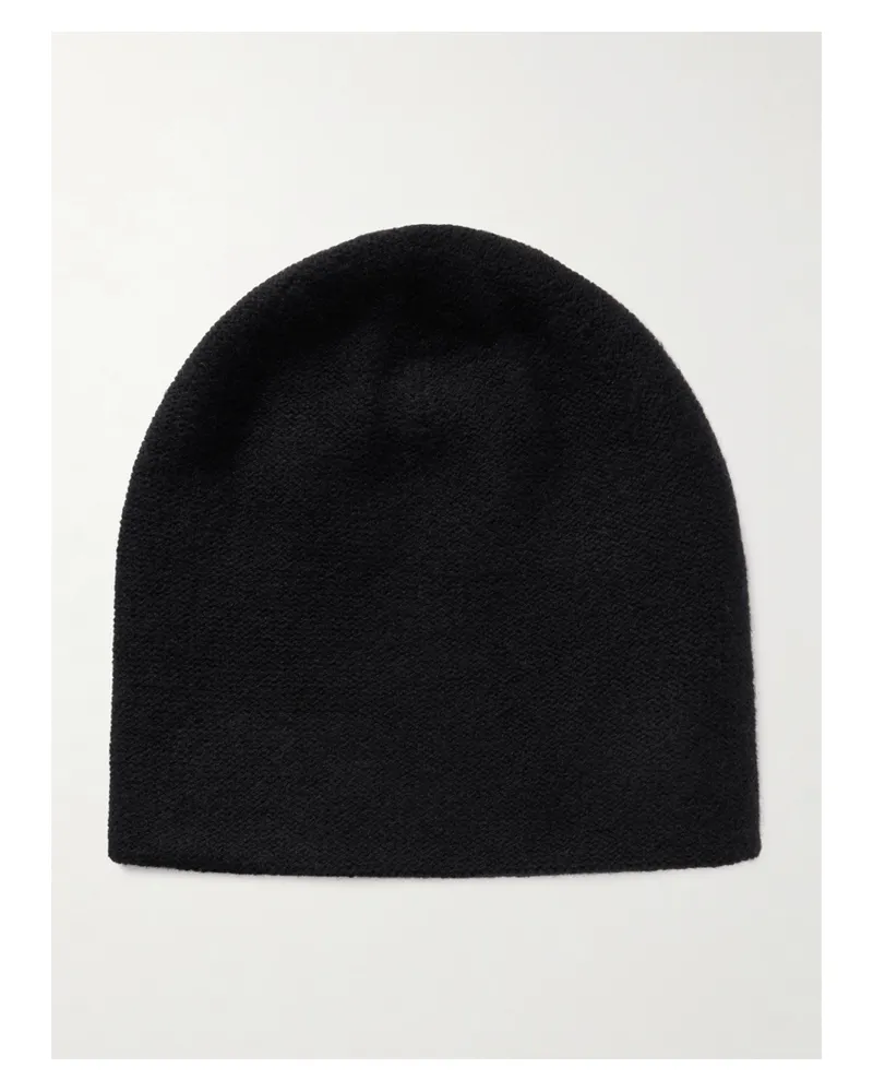 arch4 Clara Beanie Aus Kaschmir - Schwarz Schwarz