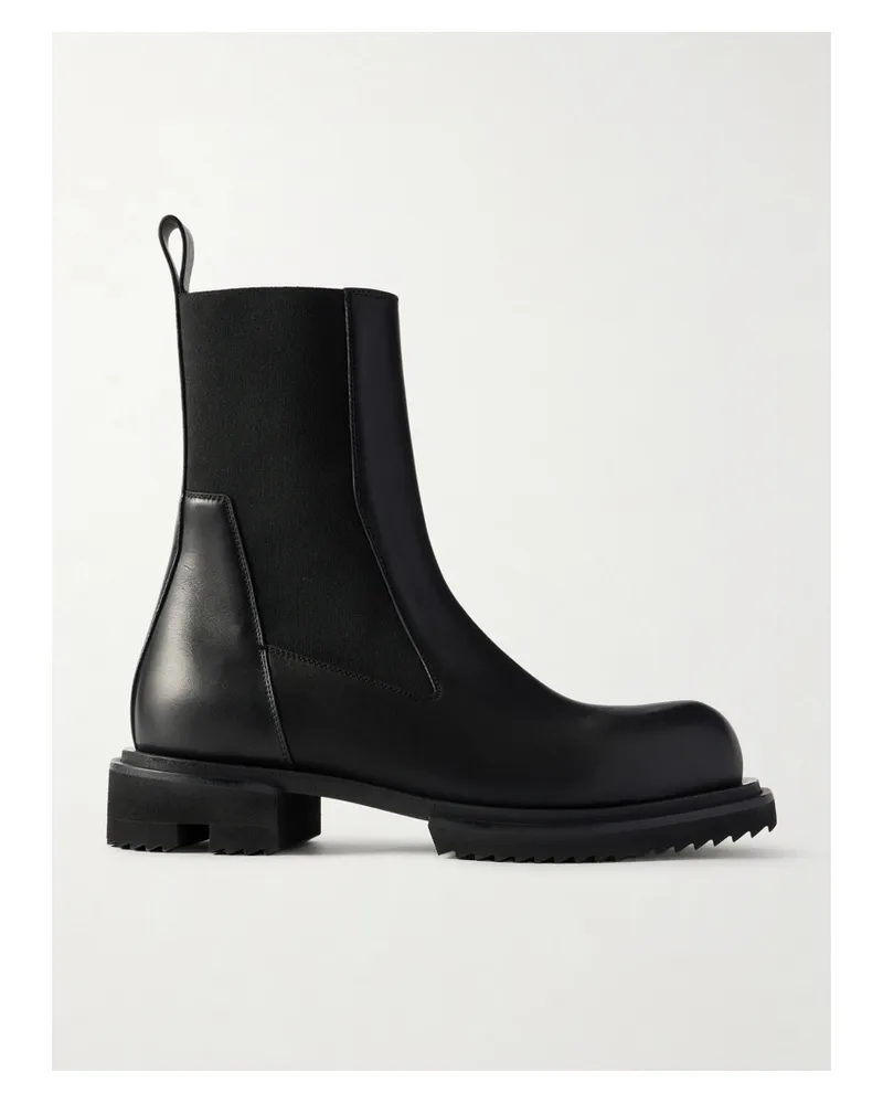 Rick Owens Beatle Gabe Chelsea Boots Aus Leder - Schwarz Schwarz