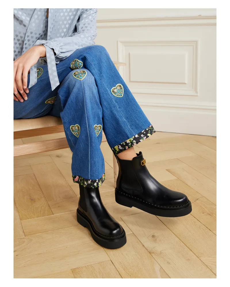 Chelsea Boots Valentino Boots Schwarz VALENTINO GARAVANI Chelsea