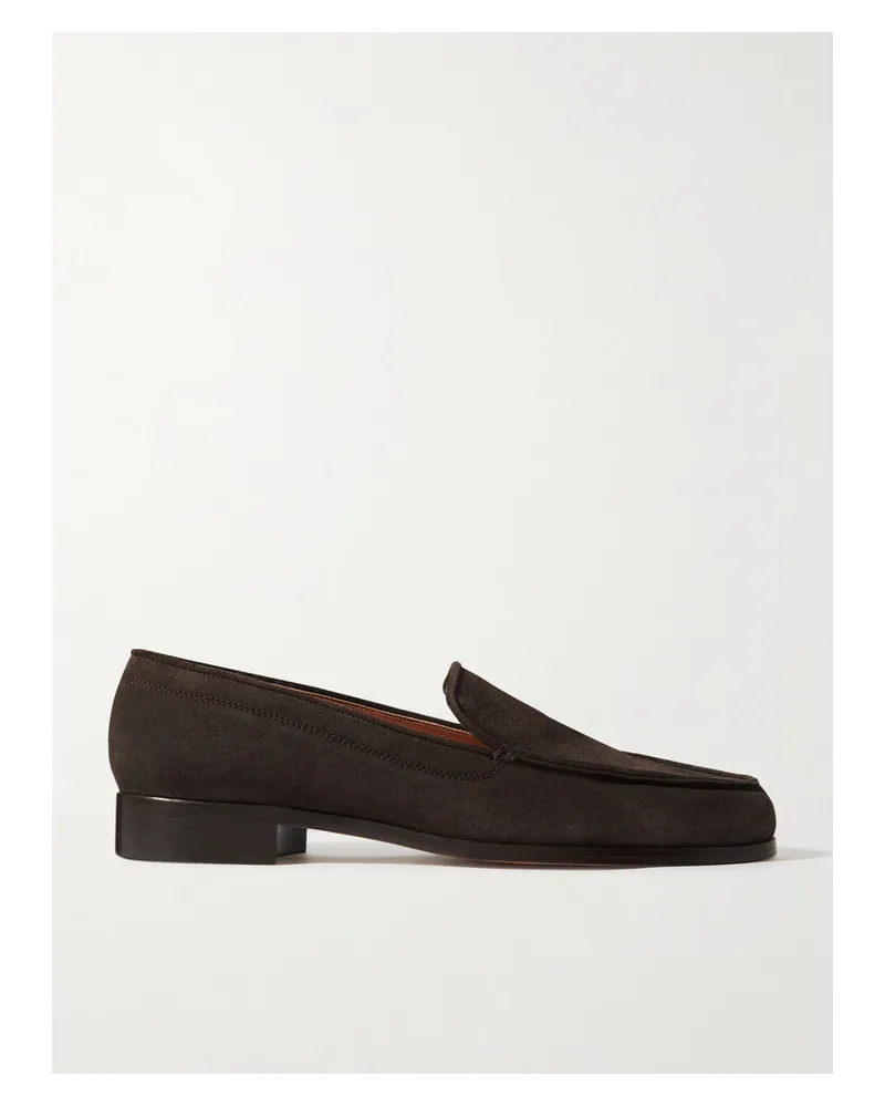 Emme Parsons Sophie Loafers aus Veloursleder Braun