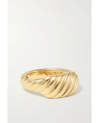 David Yurman Sculpted Cable Contour Ring aus 18 Karat Gold