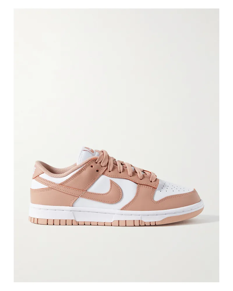 Nike Dunk Low Sneakers Aus Leder - Pink Pink
