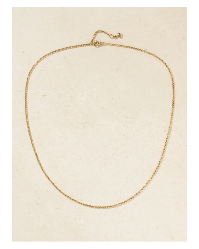 David Yurman Hollow Box Chain Kette Aus 18 Karat Gold Gold