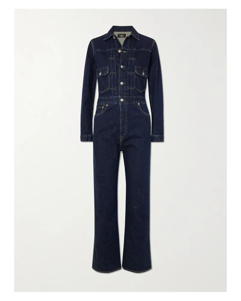RRL Jumpsuit Aus Denim - Blau Blau