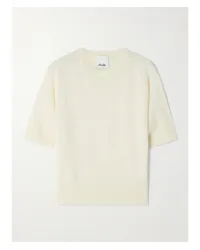 ALLUDE Kaschmirpullover Creme