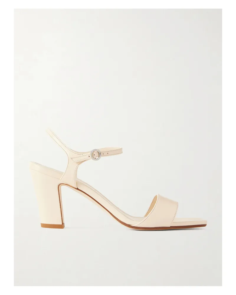 aeyde Imogen Sandalen Aus Leder - Creme Creme