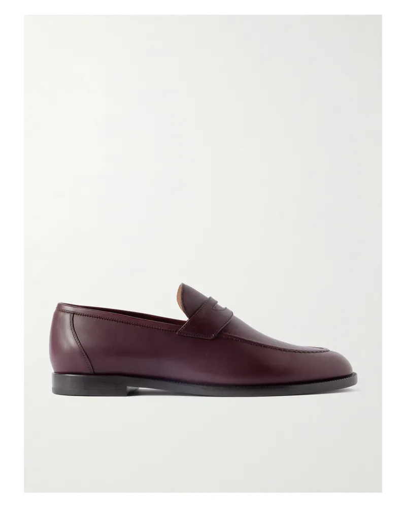 Loro Piana Sergio Loafers Aus Leder - Lila Lila